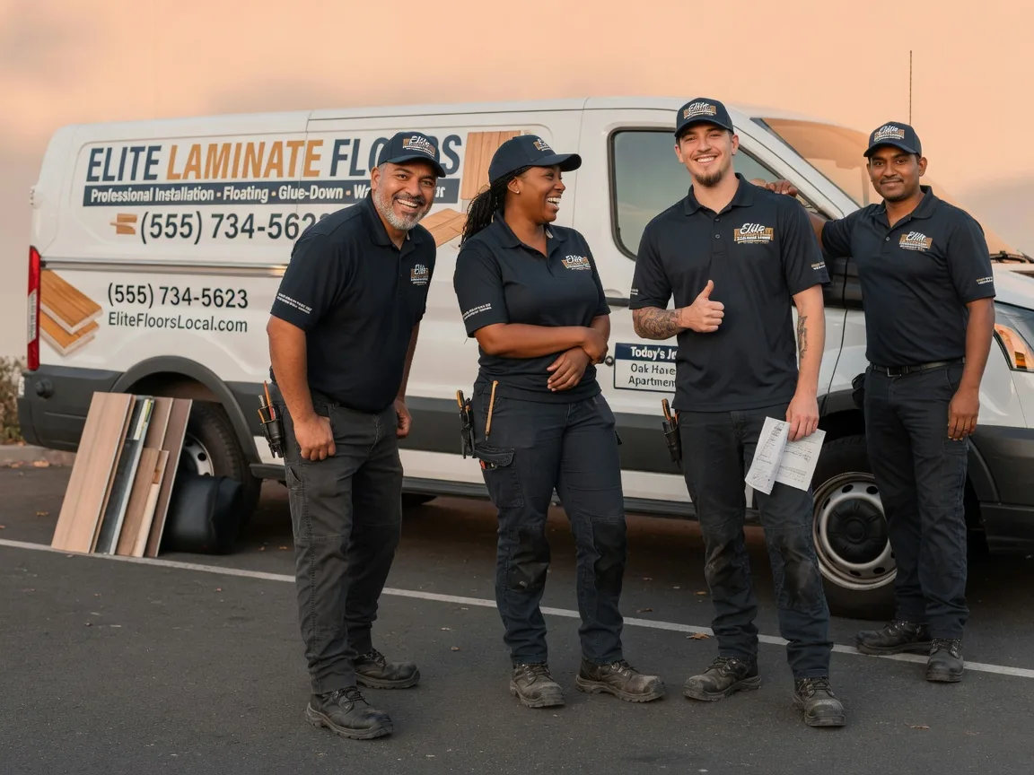 Laminate flooring installation company in Walnut Creek, OH